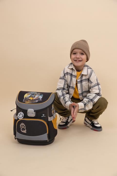 Actual product image Belmil MiniFit Schulranzen Set 4teilig mit Brustgurt (17 l)