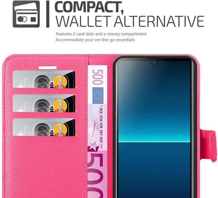 Actual product image Cadorabo Book with stand function cover (Sony Xperia L4)