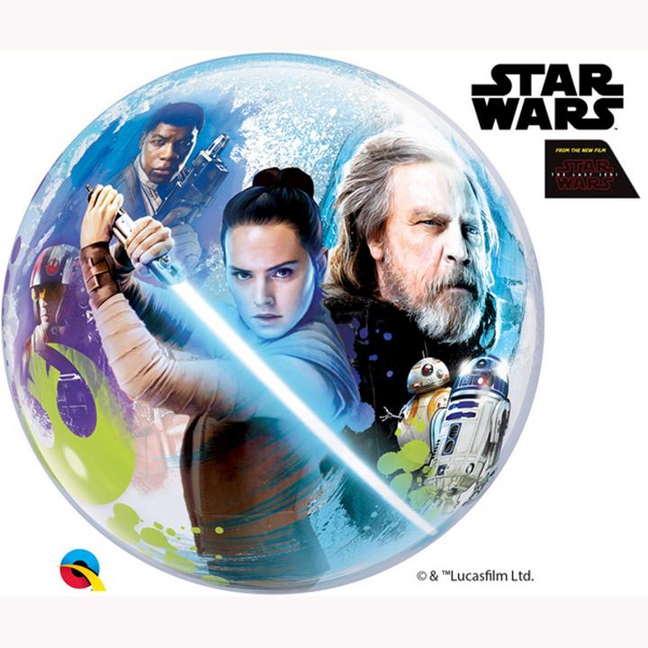 Produktbild Qualatex Star Wars The Last Jedi Runder Blasen Ballon