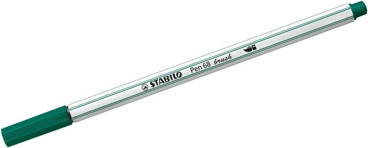 Actual product image STABILO Pen 68 brush Premium felt-tip pen (Green, Turquoise green, 1 x)