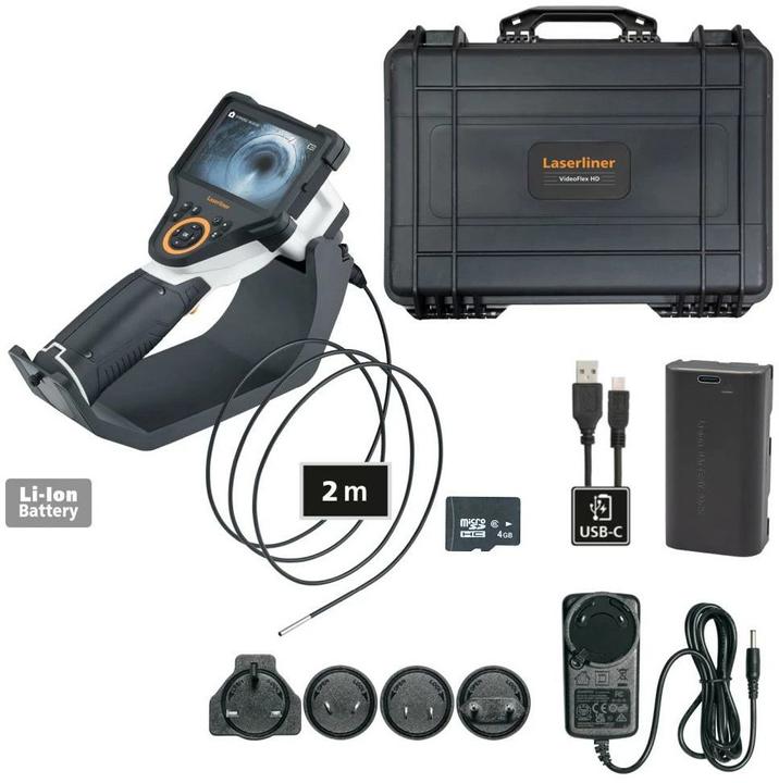 Produktbild Laserliner 082.281A Inspektions-Kamera Sonden-Ø: 3.9mm Sonden-Länge: 2m