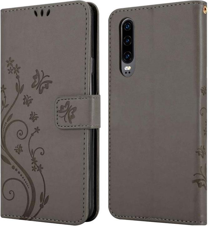 Productafbeelding Cadorabo Bloemen Boekomslag (Huawei P30)
