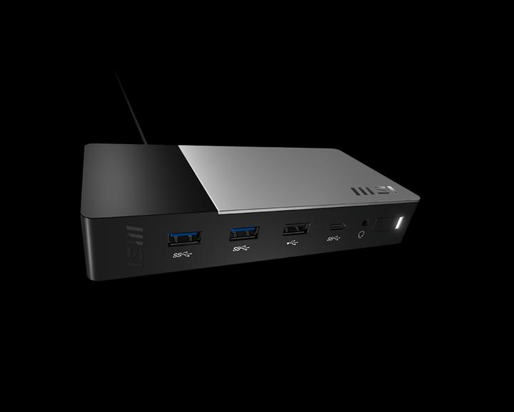 Actual product image MSI USB-C Docking Station Gen 2 USB 3.2 Gen 2 (3.1 Gen 2) Type-C (USB-C, 9 Ports)