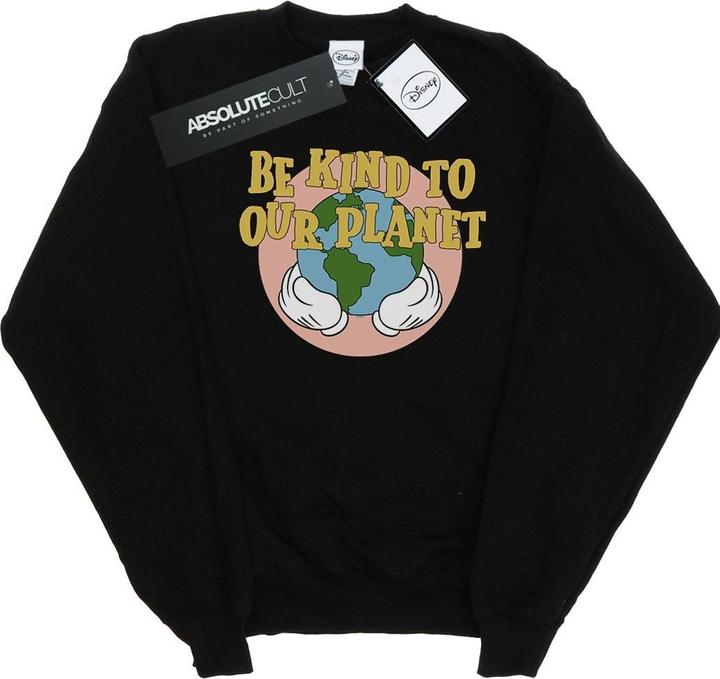 Actual product image Disney Boys Mickey Mouse Be Kind To Our Planet Sweatshirt (152, 158)
