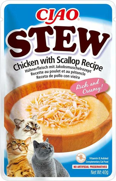 Actual product image Inaba Ciao Stew (Adult, 1 pcs., 40 g)