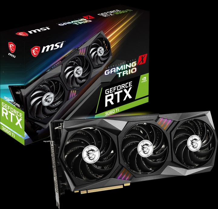 Produktbild MSI GeForce RTX 3060 Ti GAMING X TRIO (8 GB)