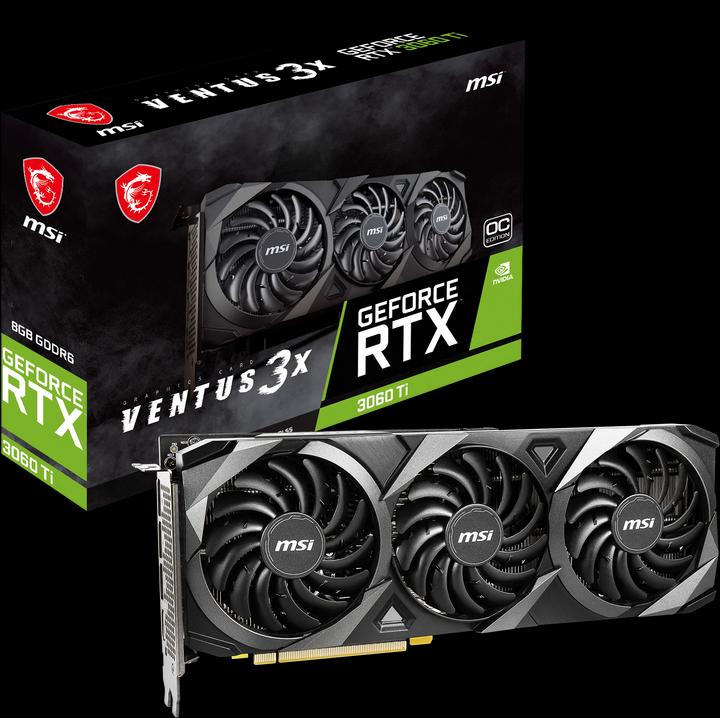 Produktbild MSI GeForce RTX 3060 Ti VENTUS 3X OC (8 GB)