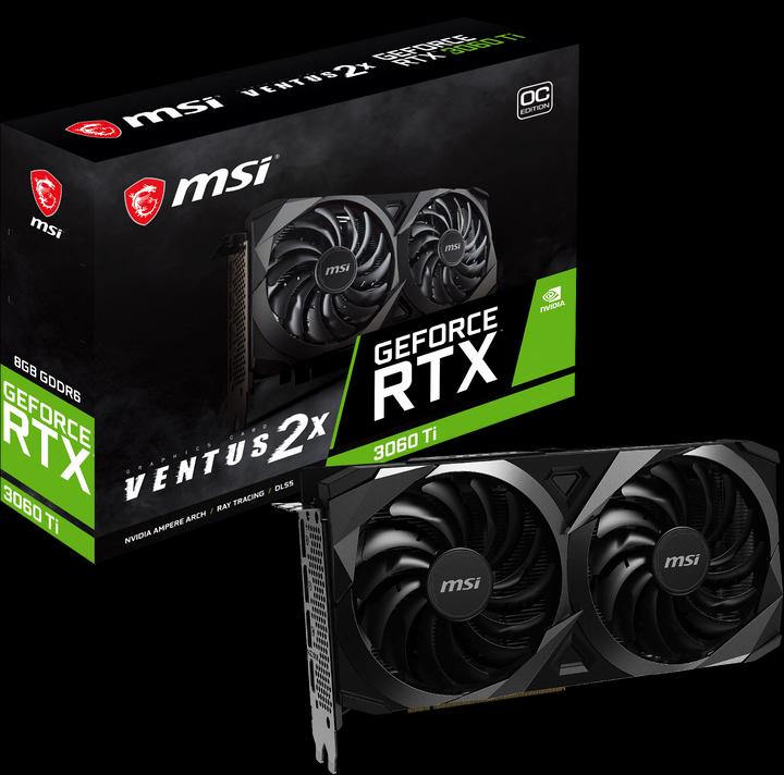 Produktbild MSI GeForce RTX 3060 Ti VENTUS 2X OC (8 GB)