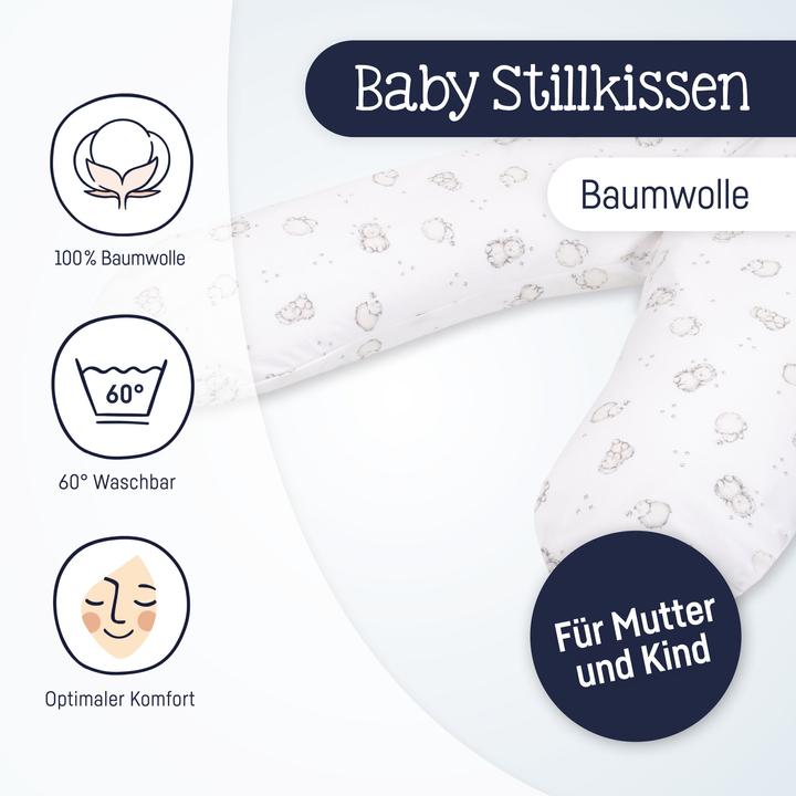 Produktbild Julius Zöllner Stillkissen Perlenfüllung (190 cm)
