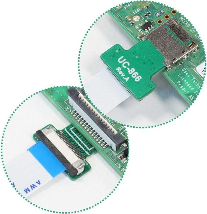 Produktbild Arducam Set of 4 Micro SD to SD extension compatible with Raspberry Pi