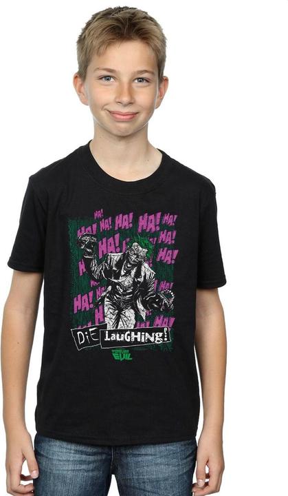Immagine prodotto Justice League Joker Die Laughing Maglietta Ragazzi (152, 158)