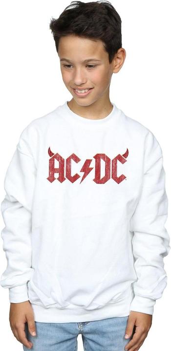 Produktbild AC/DC Horns Logo Sweatshirt Jungen (140, 146)