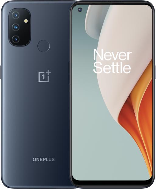 OnePlus Nord N100 (64 GB, Midnight Frost, 6.52", Hybrid Dual SIM, 13 Mpx, 4G)