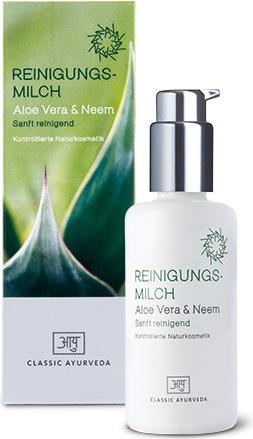 Actual product image Classic Ayurveda Cleansing Milk Aloe Vera & Neem (Cleansing lotion, 100 ml)