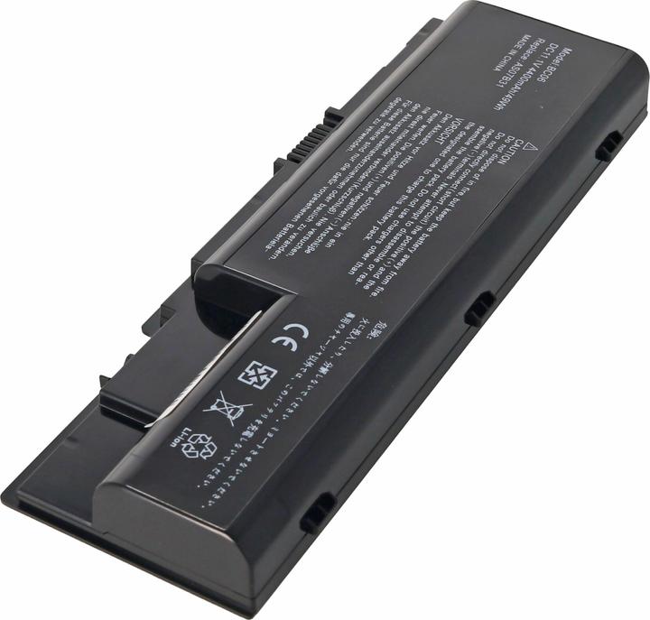 Immagine prodotto AccuCell Batteria adatta per ACER Aspire serie 5310, serie 6530, Li-Ion, 11.1V, 4400mAh, 48.8Wh, nero (4400 mAh)