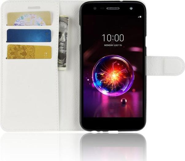Actual product image MU Classic Litchi Leather Bookcover Series (LG X Power 3)