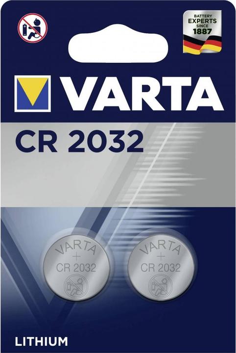 Produktbild Varta Electronics CR2032 (2 Stk., CR2032, 230 mAh)