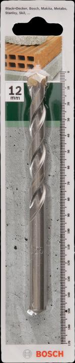 Actual product image Bosch Professional Zubehör Concrete drill bit according to ISO 5468 D= 12.0 mm L= 150 mm (10 mm)