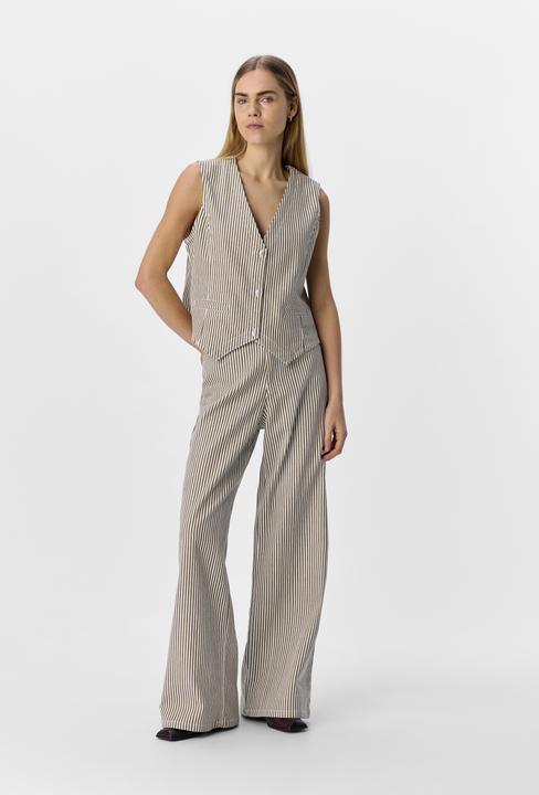 Image du produit Object Streifen Jeans mit weitem Bein (XS)
