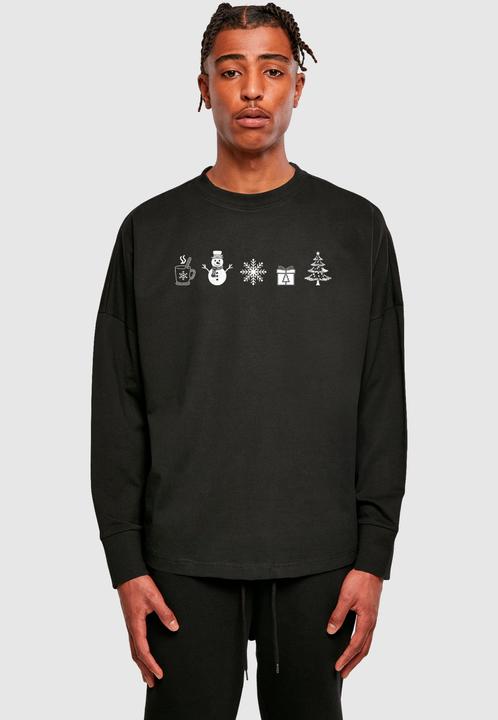 Immagine prodotto Merchcode Maglia a maniche lunghe Christmas Elements - 181763 (XL)