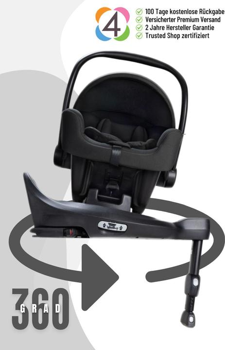 Produktbild Graco SnugLite i-Size Babyschale inkl. SnugTurn Base (Babyschale, ECE R129/i-Size Norm)