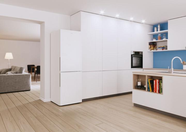 Image du produit Candy Réfrigérateur/congélateur CCE4T618EW Droite, Réversible (341 l)