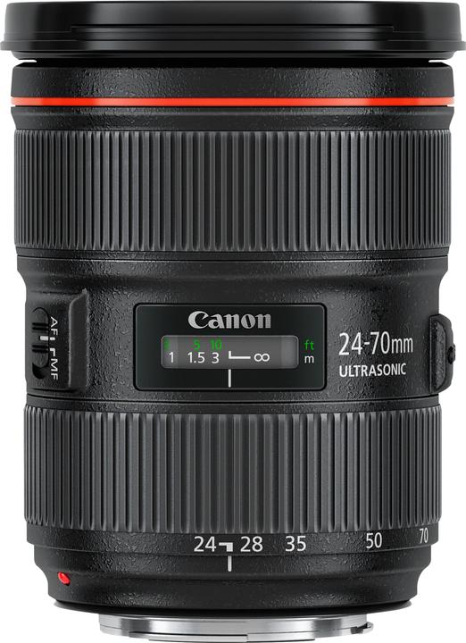 Actual product image Canon EF 24-70mm / 2.8 L II USM - (EU) (Canon EF, APS-C / DX)