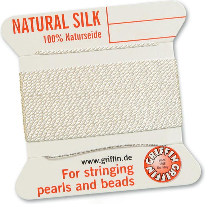 Image du produit Leyda 2 mètres de soie naturelle avec aiguille