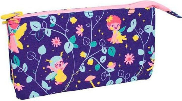 Actual product image Fairy Tale case 5 compartments Purple 22 x 12 x 4 cm