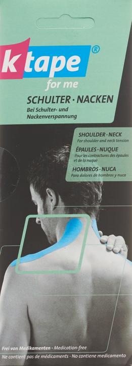 Produktbild K-Tape for me Schulter/Nacken für eine Anwendung 2 Stück