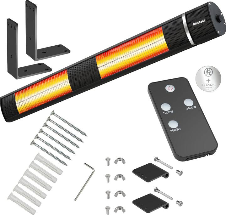 Produktbild tectake Infrarotheizstrahler (3000 W)