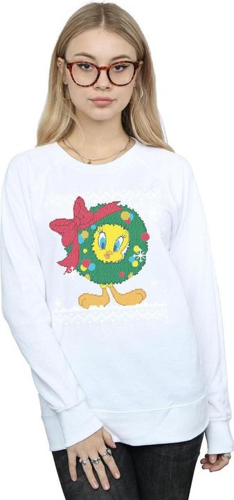 Immagine prodotto Looney Tunes Tweety Pie Christmas Fair Isle Felpa Donna (S)