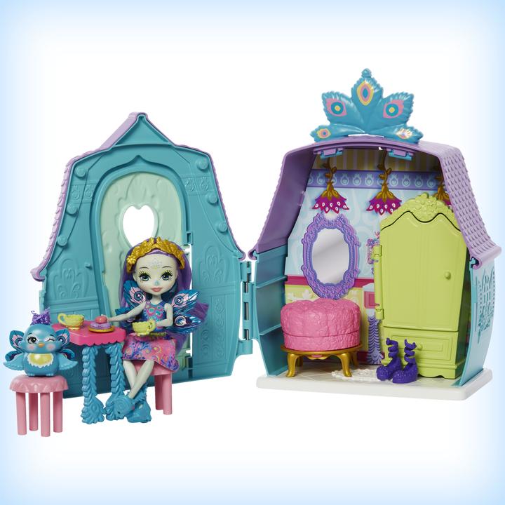 Actual product image Enchantimals Patter Peacock House with accessories
