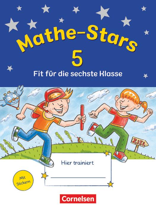 Immagine prodotto Mathe-Stars - Fit für die nächste Klasse. Fit für die 6. Klasse. Übungsheft mit Lösungen (Tedesco, Stefan Kobr, Eva Nagai, Barbara Eiband, 2020)