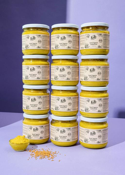 Actual product image KoRo Mustard agave spread (4560 g)