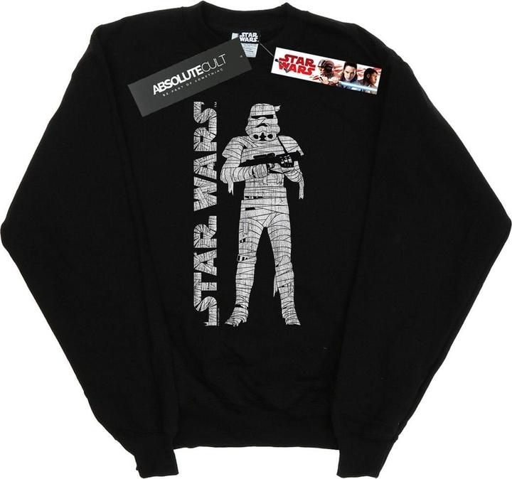 Actual product image Star Wars Womens/Ladies Stormtrooper Mummy Sweatshirt (XXL)