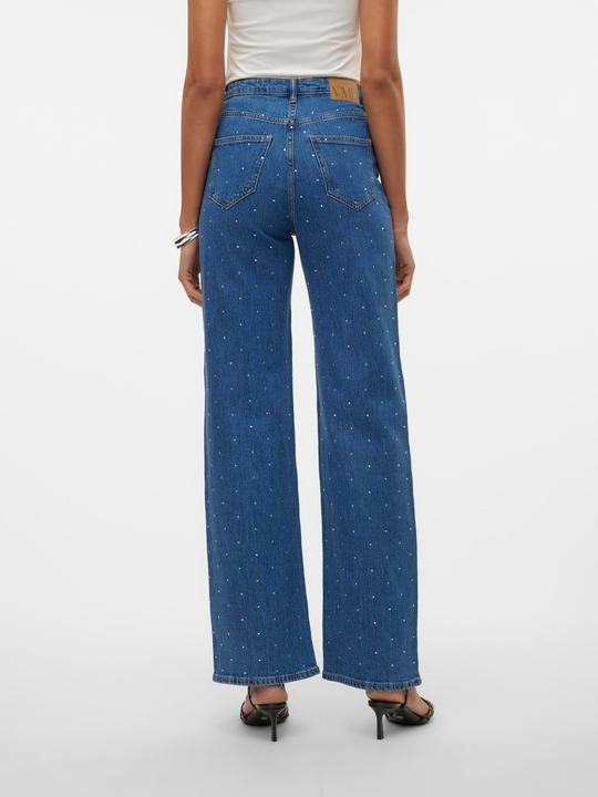 Actual product image Vero Moda VMTESSA Hohe Taille Weit geschnitten Jeans Weit geschnitten (W29/L34)