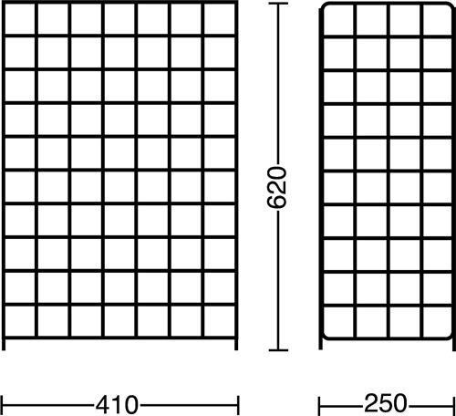 Produktbild CWS 903102000 HD31020 Papierkorb 60 l (B x H x T) 410 x 620 x 250 mm 1 St. (60 l)