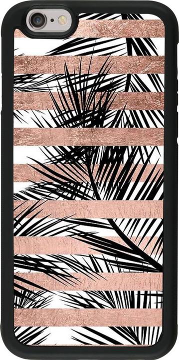 Immagine prodotto PhoneLook Cover in silicone nero Palme a strisce dorate (Apple iPhone 6)