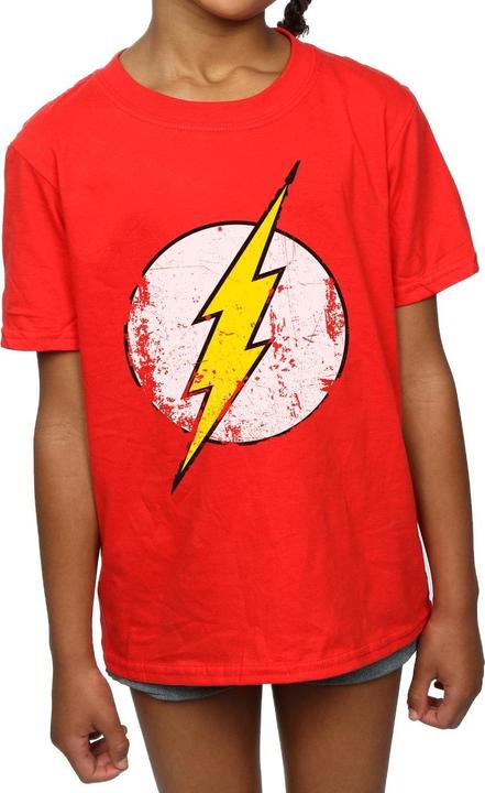 Immagine prodotto Flash Distressed Logo Maglietta Ragazze (140, 146)