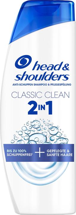Head & Shoulders Shampoo Anti-Schuppen 2in1 classic clean 400 ml (400 ml, Flüssiges Shampoo)