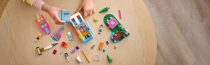 Actual product image LEGO Friends 41681 Forest camper and sailboat (41681, LEGO Friends)