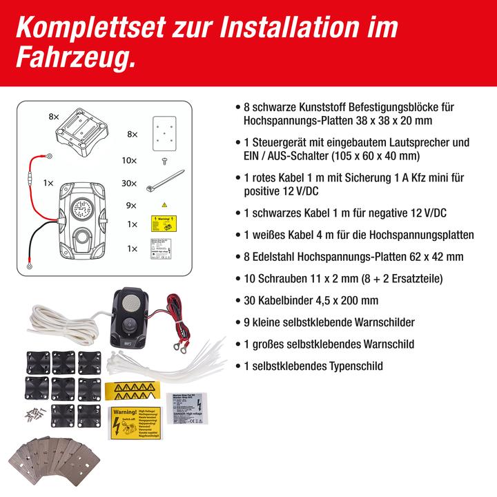 Produktbild Swissinno Marder-Stop KFZ 12DC