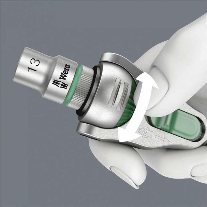 Produktbild Wera 8100 SA 2 Zyklop Speed-Knarrensatz (14 mm, 7 mm, 8 mm, 5 mm, 12 mm, 13 mm, 9 mm, 6 mm, 10  mm, 11 mm, 4 mm)