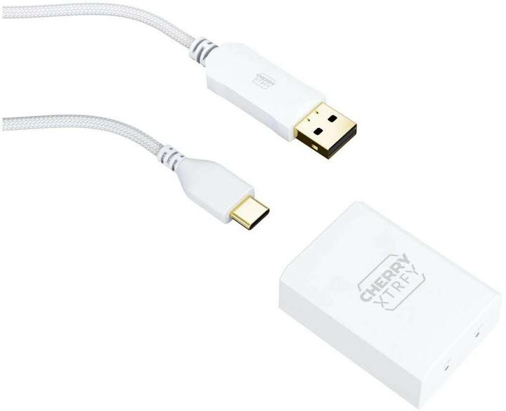Produktbild CHERRY xtrfy M64 Pro Wireless, White (Kabellos)