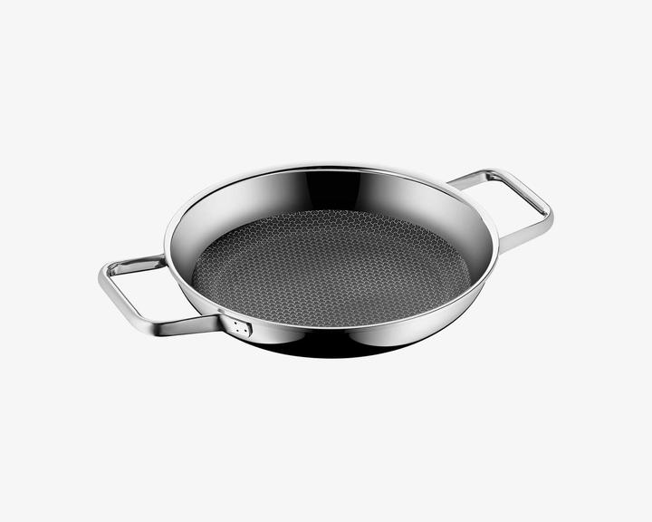 Immagine prodotto WMF Resistenza professionale (28 cm, Padella per friggere, Alluminio, Acciaio inossidabile)