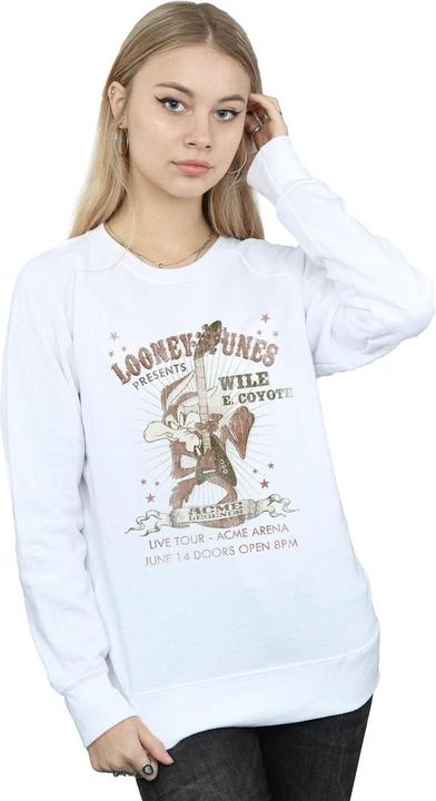 Immagine prodotto Looney Tunes Felpa Willy il Coyote Chitarra Donna (XL)