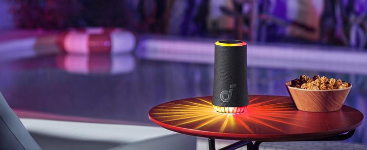 Produktbild soundcore Głośnik Glow Czarny (18 h, Stromversorgung über USB)
