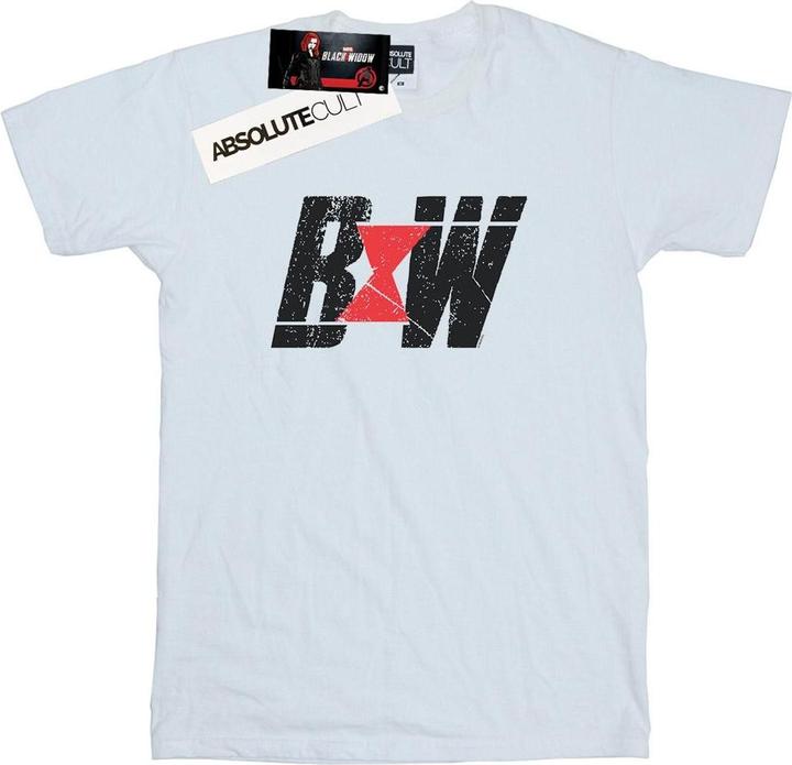 Produktbild Black Widow Movie Initial Logo TShirt (M)