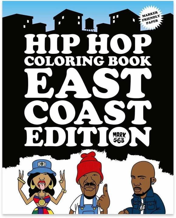 Actual product image Dokument Press Hip Hop Coloring Book (English, 2020)